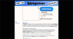 Desktop Screenshot of bilregistret.net
